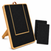 Dog Nail Scratch Board Wooden – Foldable Stand with 2 Extra self adhesive Sheets